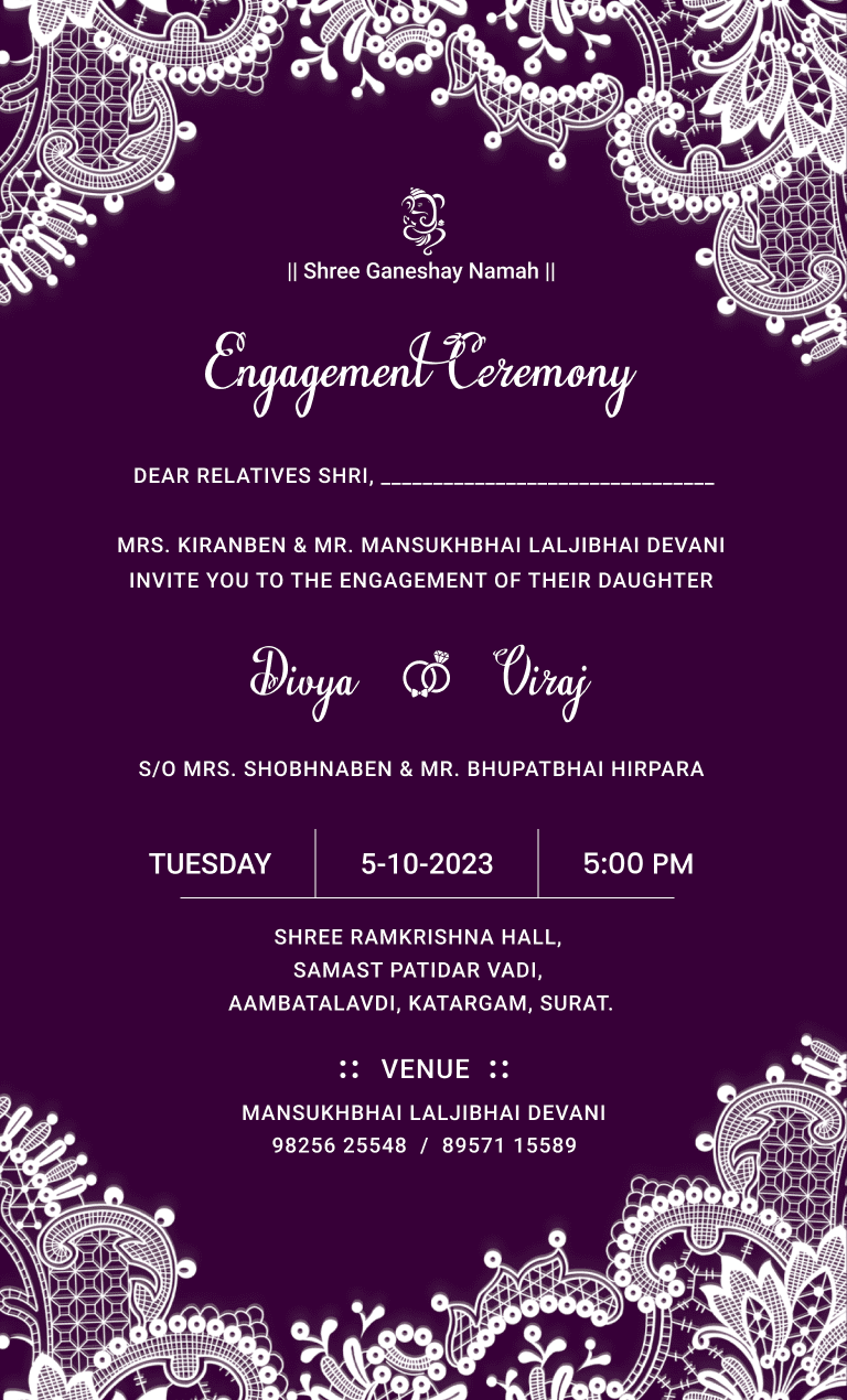 Personalized Celebration