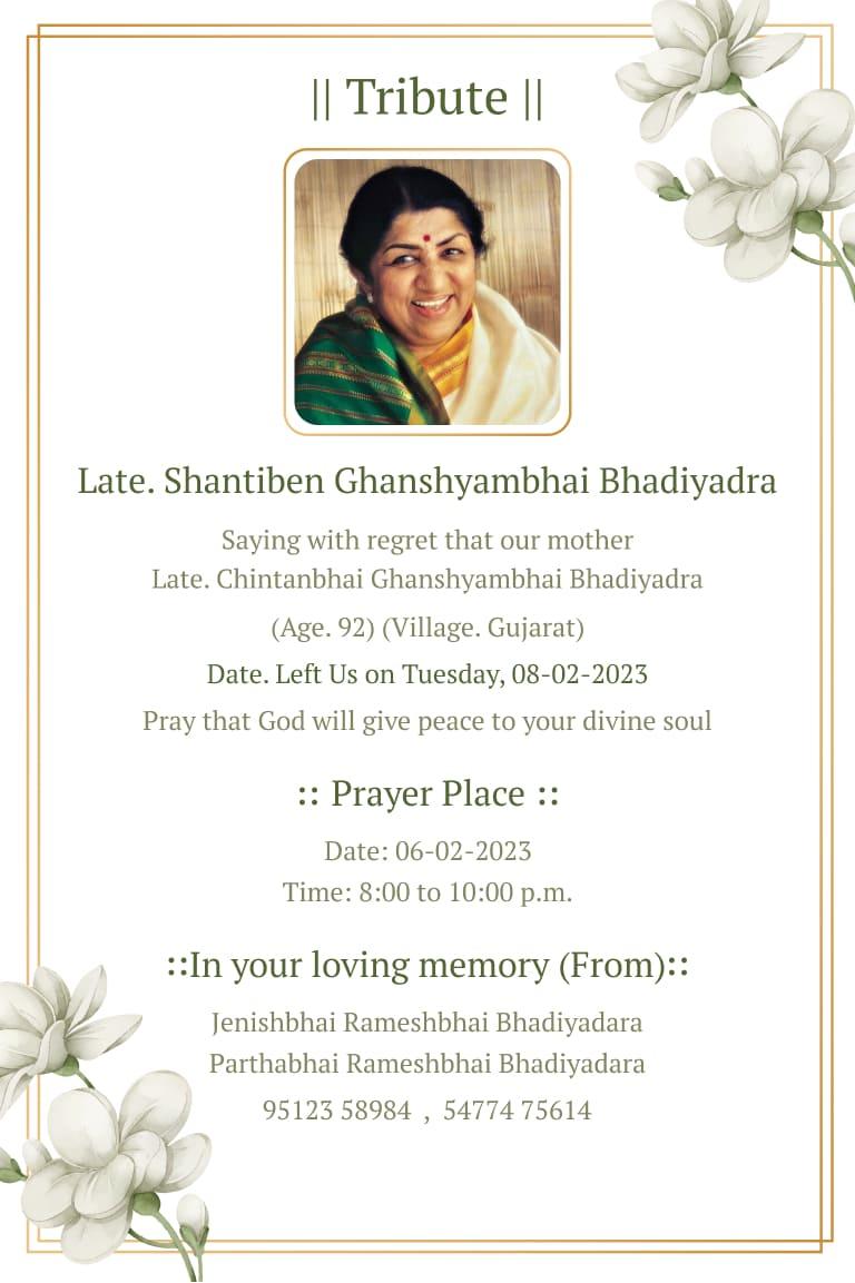 Graceful Farewell