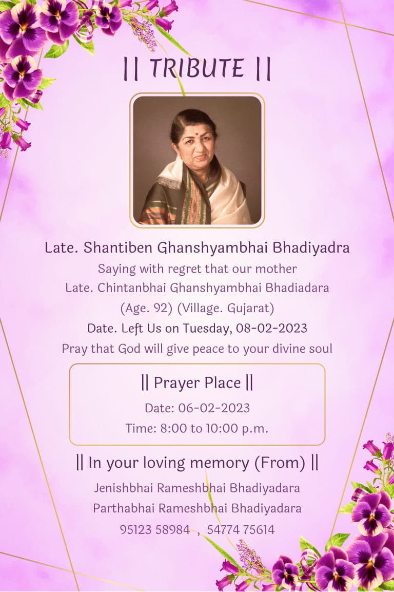 Inviting Celebration of Life